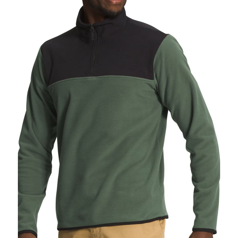 Manufacturer Pullover Men Long Sleeve Shirts Mens Fleece Pullover Lightweight Zip Collar Soft Quarter Zip -1986 GOLF