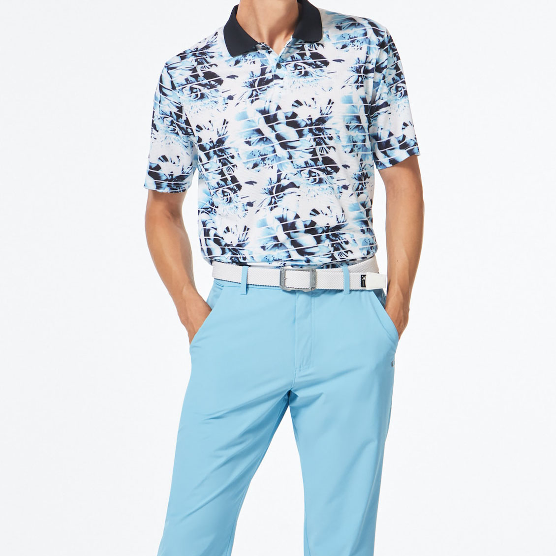 Custom Digital Print Patterned Sublimation Customize Logo Golf Shirt Men's Short Sleeve Sports Polo Shirt