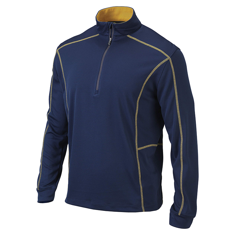 Winter Crop Top Pullover Performance Hoodie Front Zip Fall Hoodie Zip Collar Half Zip Pullover-1986 GOLF