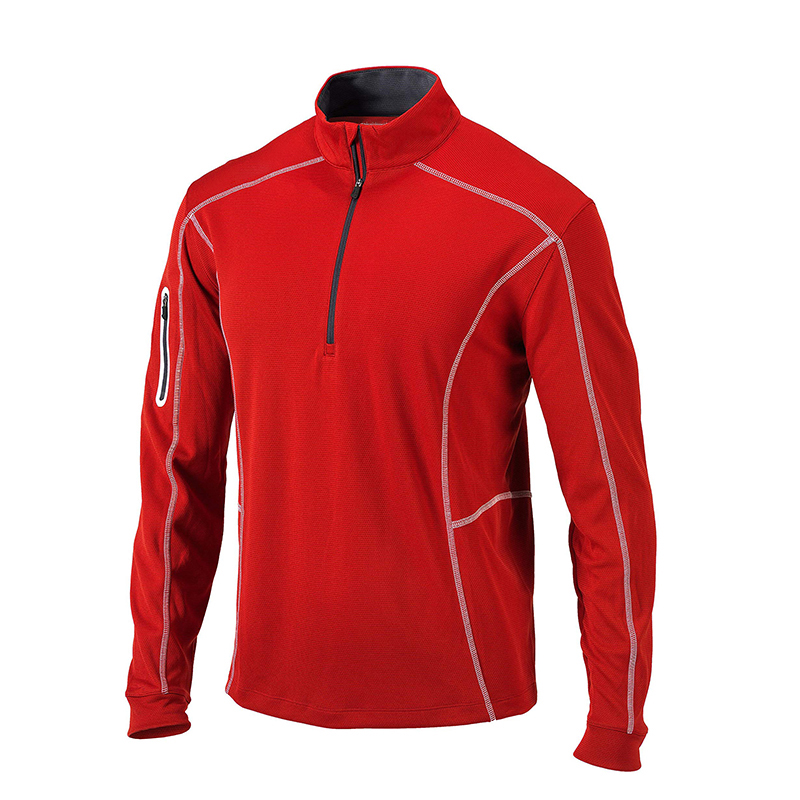 Winter Crop Top Pullover Performance Hoodie Front Zip Fall Hoodie Zip Collar Half Zip Pullover-1986 GOLF