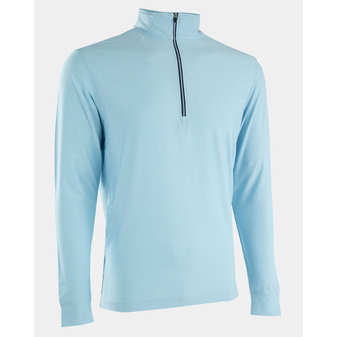 Manufacturer Pullover Men Long Sleeve Shirts Mens Fleece Pullover Lightweight Zip Collar Soft Quarter Zip 