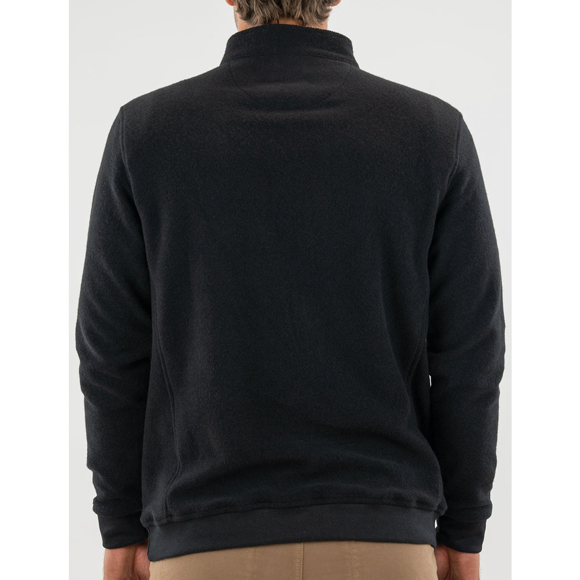 Manufacturer Pullover Men Long Sleeve Shirts Mens Men Half zip Pullover 1/4 Zip Collar Soft Quarter Zip 