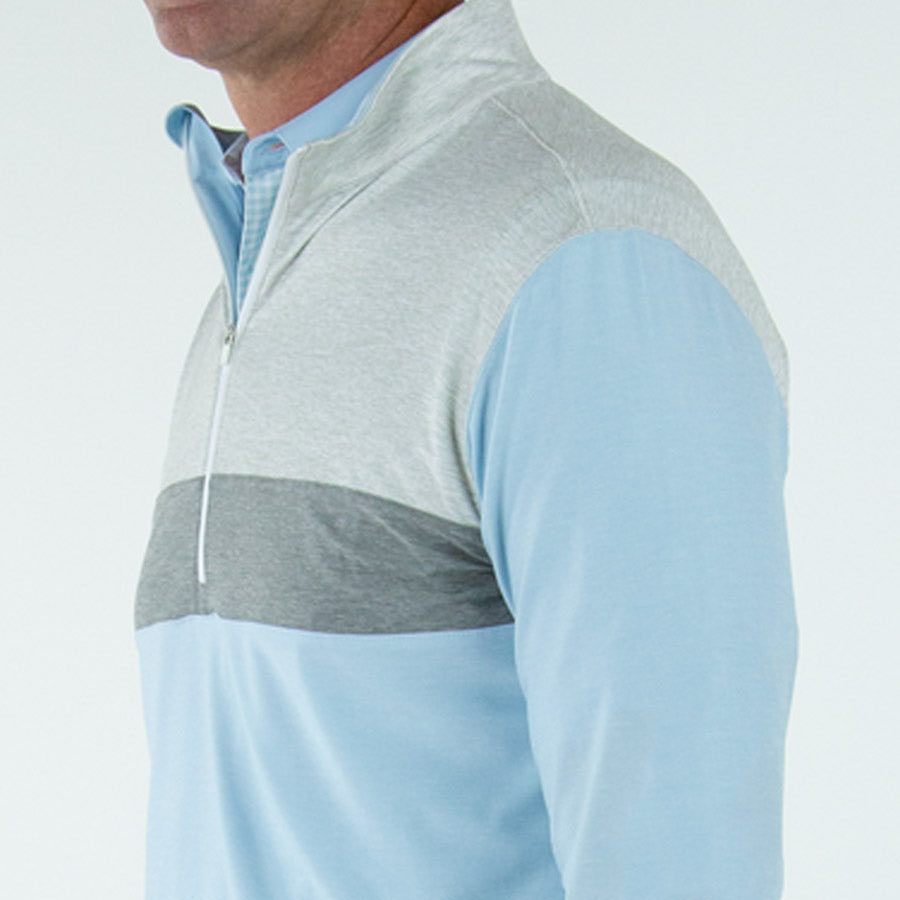 Manufacturer Pullover Men Long Sleeve Shirts Mens Men Half zip Pullover 1/4 Zip Collar Soft Quarter Zip 