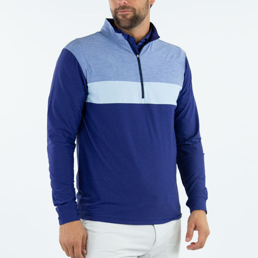 Manufacturer Pullover Men Long Sleeve Shirts Mens Men Half zip Pullover 1/4 Zip Collar Soft Quarter Zip 