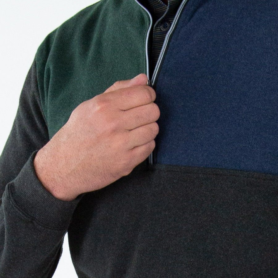 Manufacturer Pullover Men Long Sleeve Shirts Mens Men Half zip Pullover 1/4 Zip Collar Soft Quarter Zip 