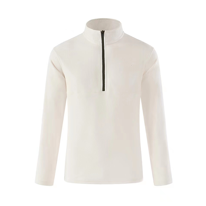 Custom Heavy Weight Pullover Crewneck Zip Neck Men Sweatshirt Quarter Zipper-1986 GOLF