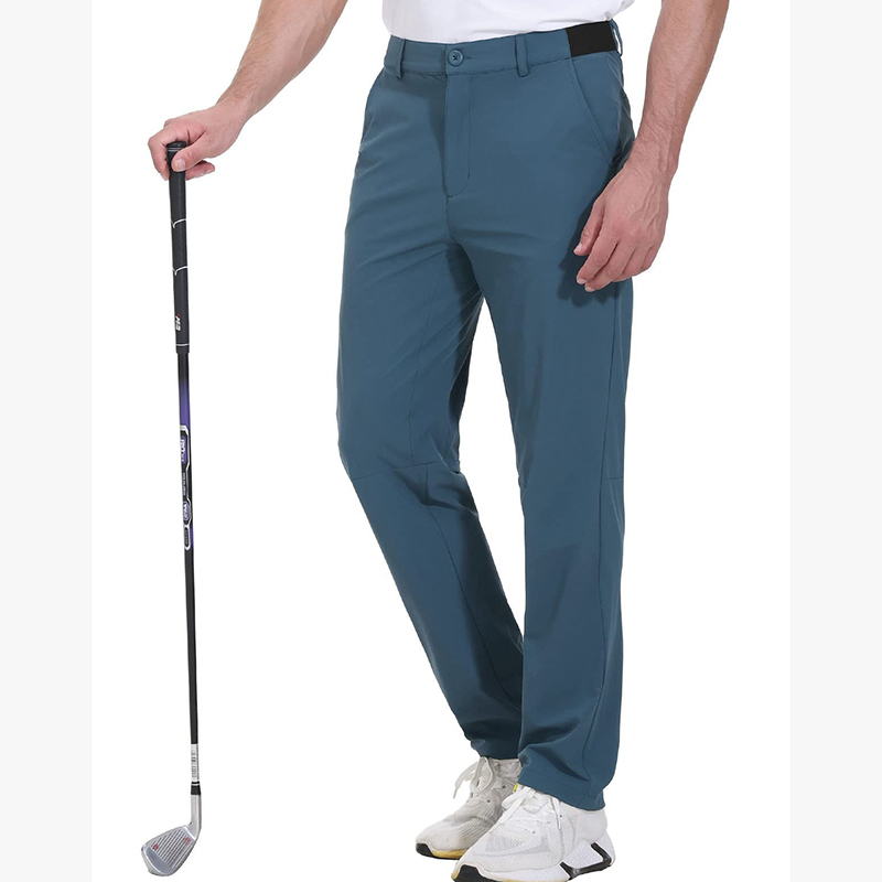 Men'S Stretch Golf Pants Quick Dry Lightweight Casual Pockets Dress Pants -1986 GOLF
