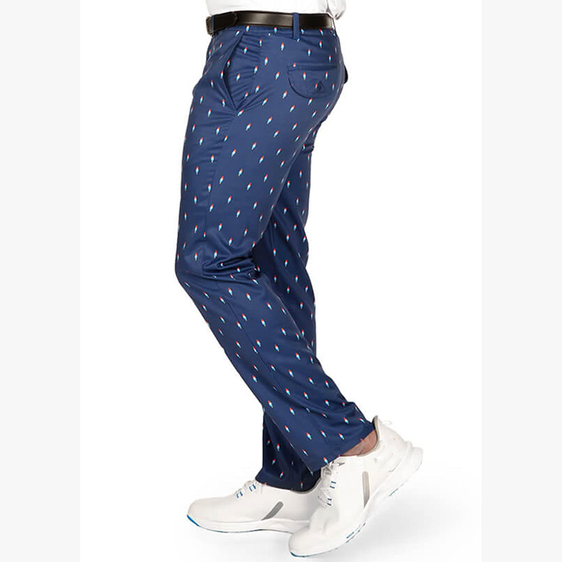 Awesome Golf Pants Men, Crazy Patterned Mens Golf Pants-1986 GOLF