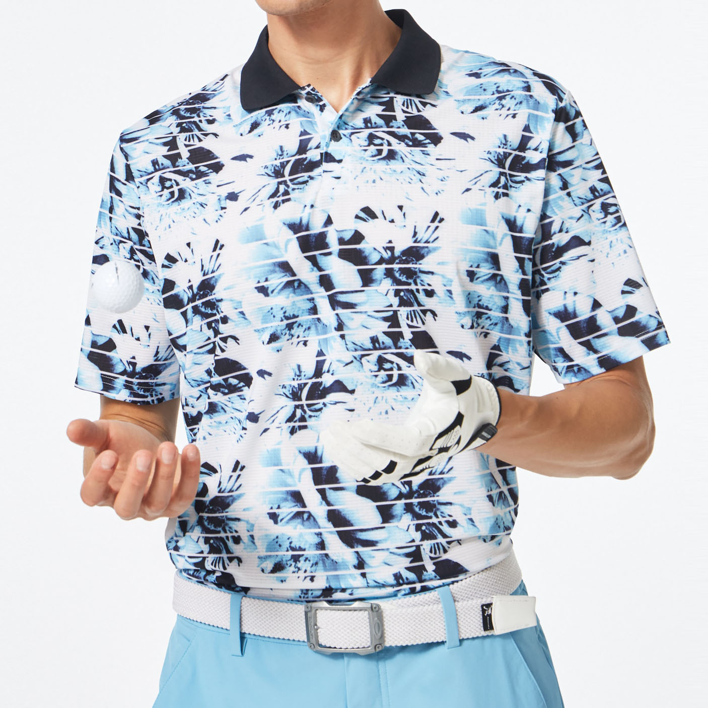 Custom Digital Print Patterned Sublimation Customize Logo Golf Shirt Men's Short Sleeve Sports Polo Shirt