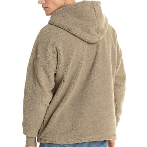 Blank Patchwork High Quality Manufacturer Wholesale Custom Logo Pullover Sweatshirt Zip Collar Golf Pullover