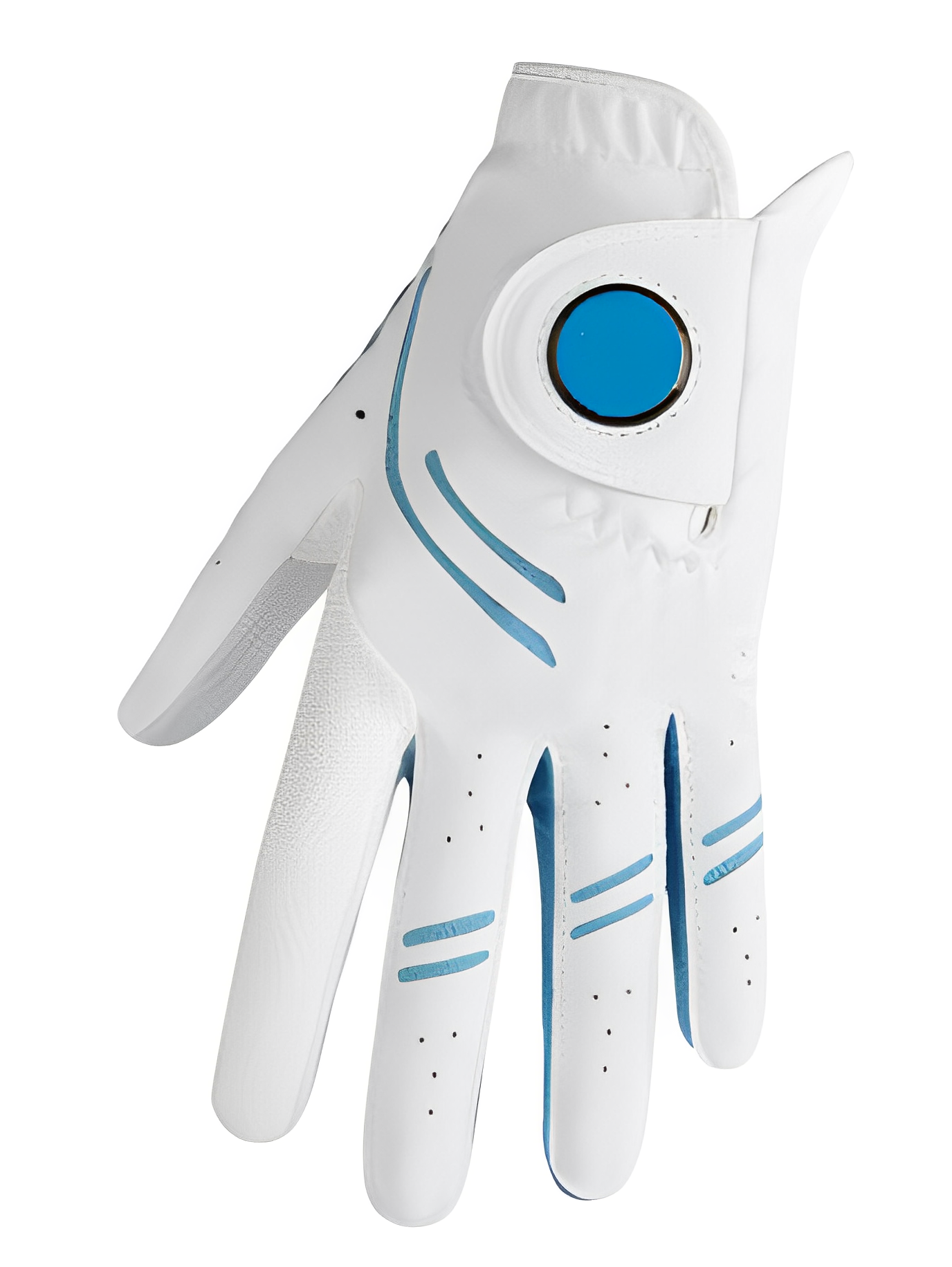 Men's Golf Glove in Premium White Cabretta Leather-1986 GOLF