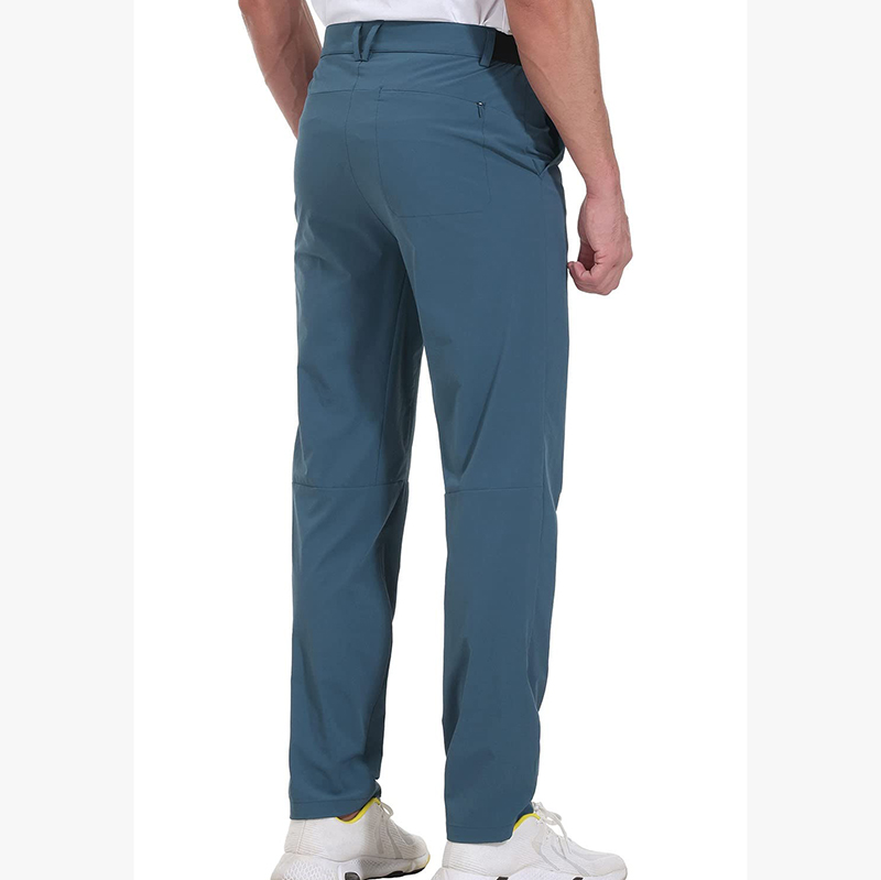Men'S Stretch Golf Pants Quick Dry Lightweight Casual Pockets Dress Pants -1986 GOLF