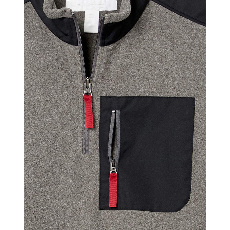 Men Sweaters 1/4 Zip Up Casual Striped Pullover Fall Winter Sweatshirts Zip Collar Quarter Zip-1986 GOLF