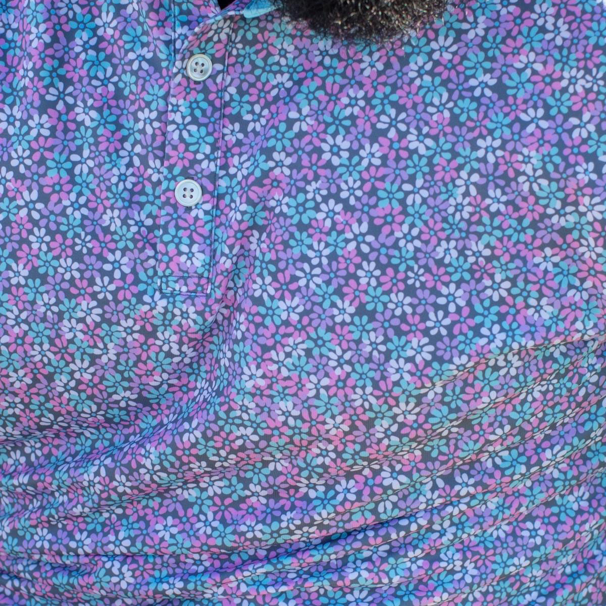 Custom Digital Print Patterned Sublimation Customize Logo Golf Shirt Men's Short Sleeve Sports Polo Shirt