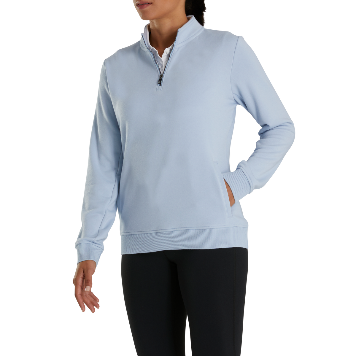 Manufacturer Custom Logo UV Protection Breathable Performance Women Quarter Zip