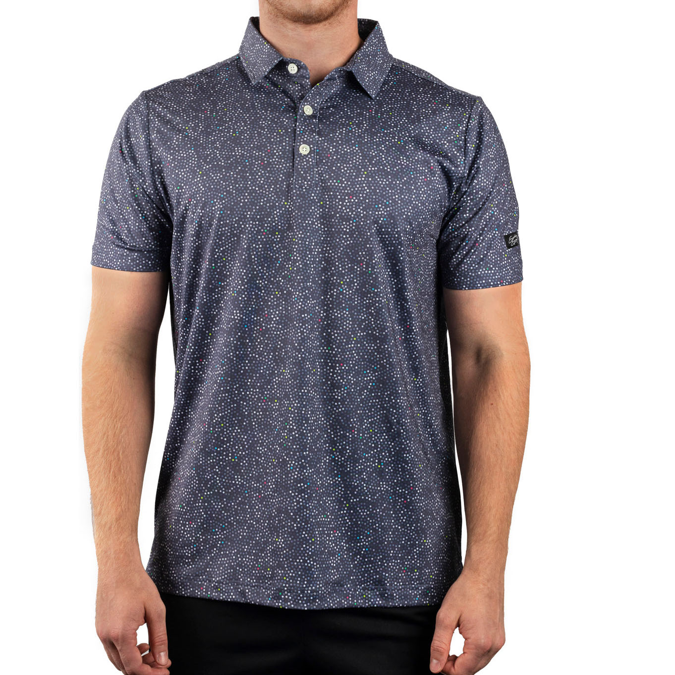 Custom Digital Print Patterned Sublimation Customize Logo Golf Shirt Men's Short Sleeve Sports Polo Shirt