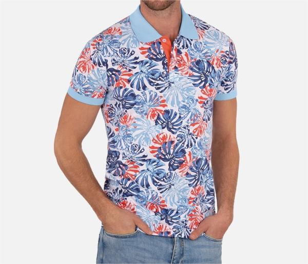 Custom Digital Print Patterned Sublimation Customize Logo Golf Shirt M