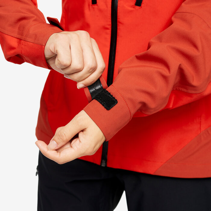 Moisture Wicking Function UV Protection Waterproof Women Rain Jacket