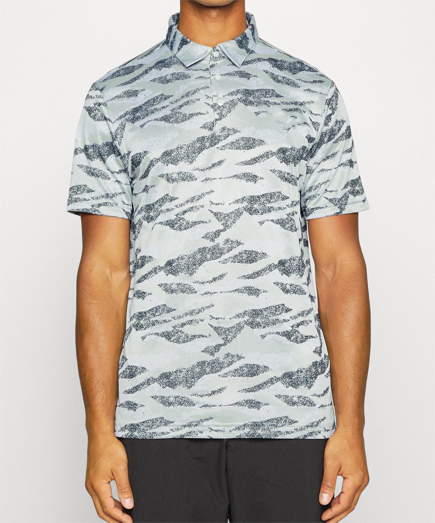 Custom Digital Print Patterned Sublimation Customize Logo Golf Shirt M