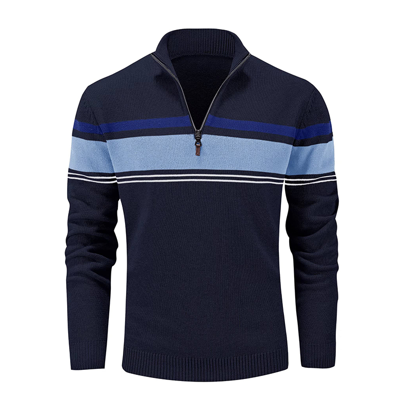 Mens High Quality Mesh Moisture Wicking Pullover Zip Collar Collar Custom Logo Men Tracksuit Quarter Zip-1986 GOLF