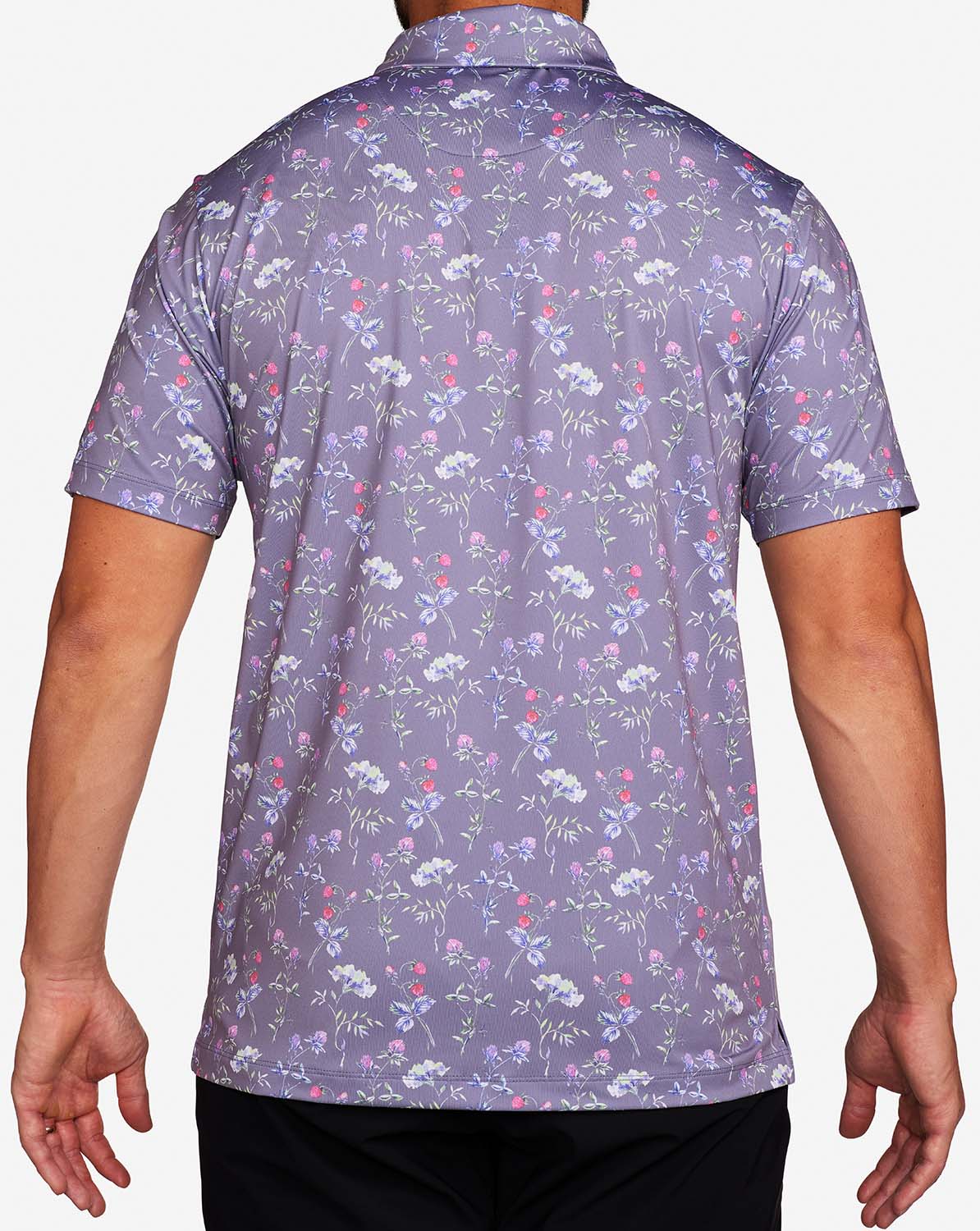 Customize Logo Golf Shirt Custom Digital Print Patterned Sublimation Hight Quality  Men's Short Sleeve Sports Polo Shirt