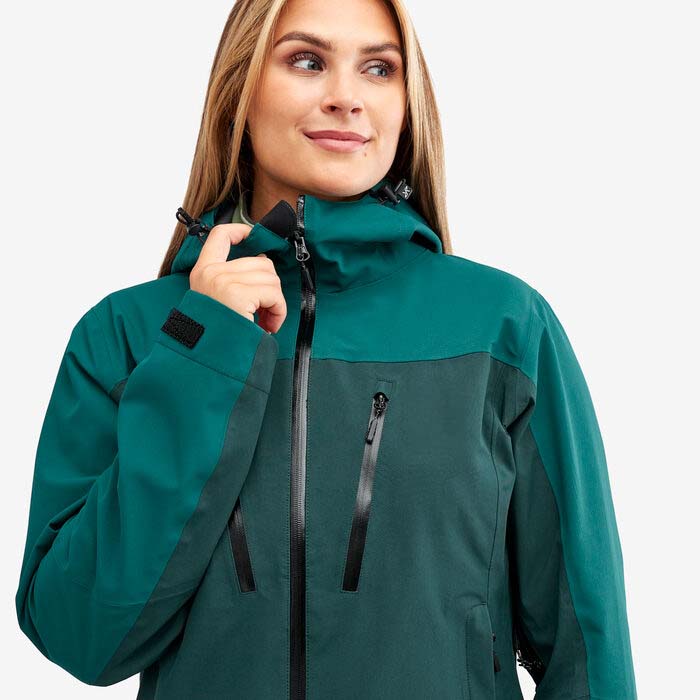 Hot Sale Custom Logo Performance Waterproof Women Rain Jacket