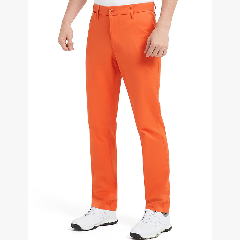 Men Waistband Stretch Breathable Relaxed Fit Pockets Golf Pants -1986 GOLF