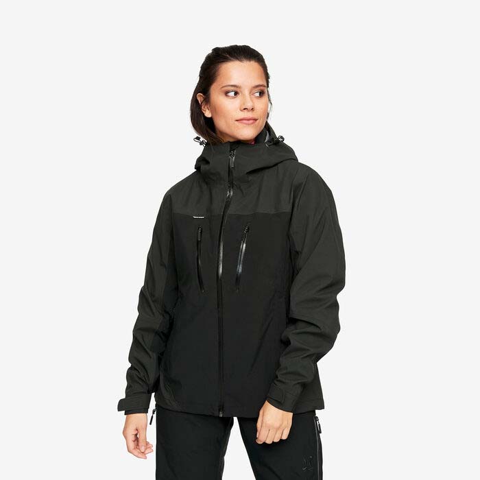 High Quality Custom Logo Waterproof Women Rain Jacket