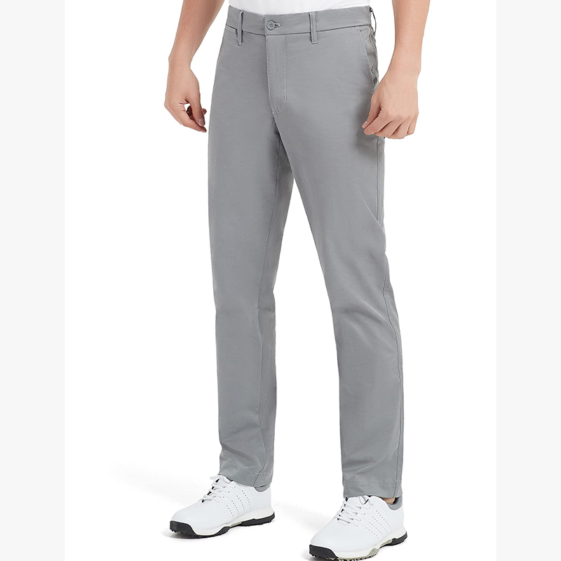 Men Waistband Stretch Breathable Relaxed Fit Pockets Golf Pants -1986 GOLF