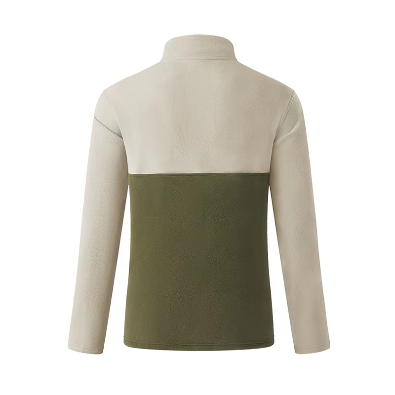 Custom Heavy Weight Pullover Crewneck Zip Neck Men Sweatshirt Quarter Zipper-1986 GOLF