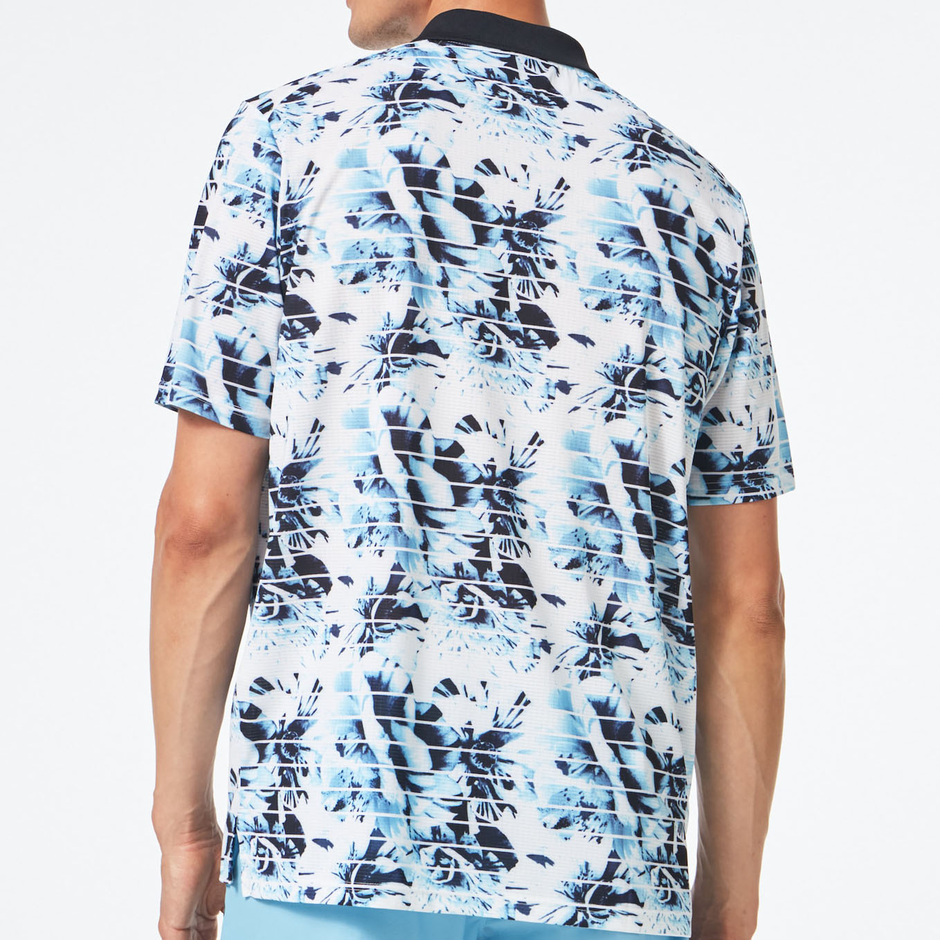 Custom Digital Print Patterned Sublimation Customize Logo Golf Shirt Men's Short Sleeve Sports Polo Shirt