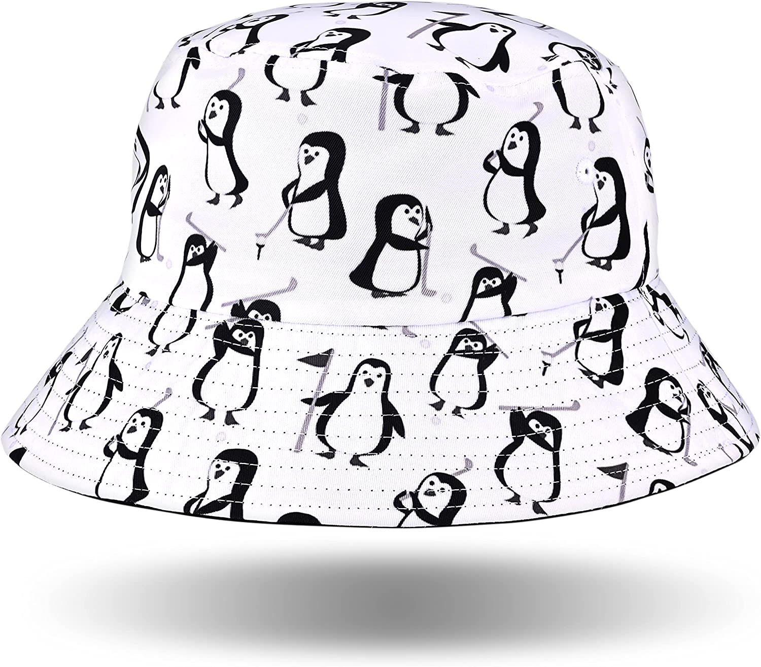 Full Print Outdoor Beach Travel Summer Cap for Women Men-1986 GOLF