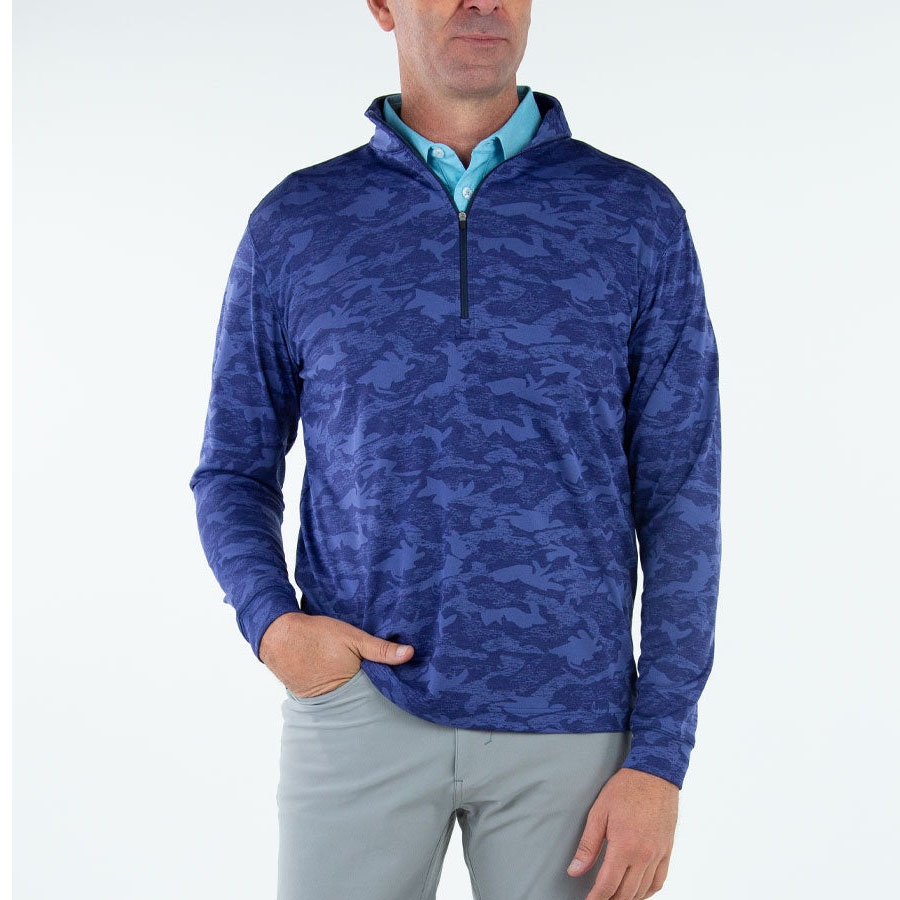 Manufacturer Pullover Men Long Sleeve Shirts Mens Men Half zip Pullover 1/4 Zip Collar Soft Quarter Zip 