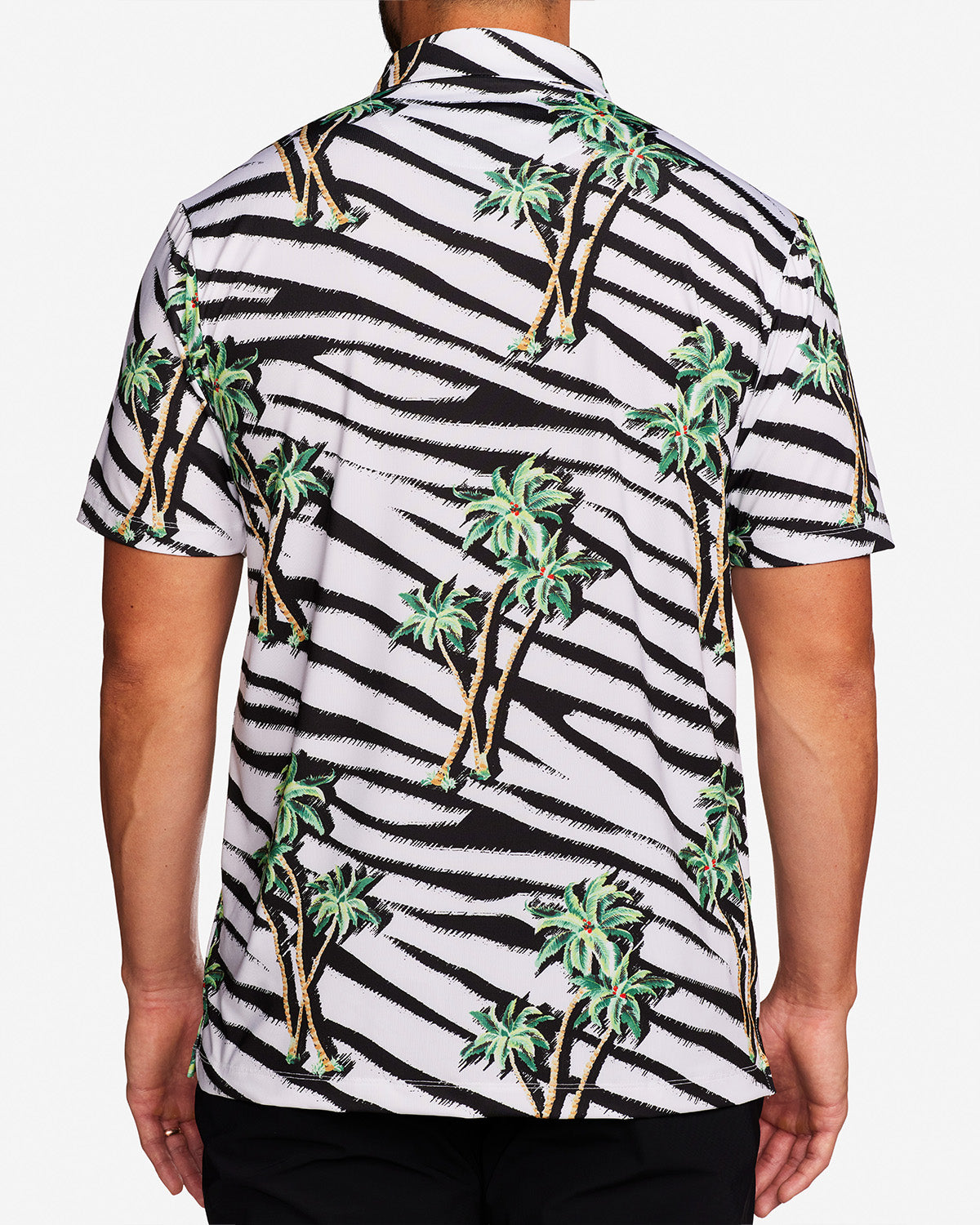 Custom Digital Print Patterned Sublimation Customize Logo Golf Shirt Men's Short Sleeve Sports Polo Shirt