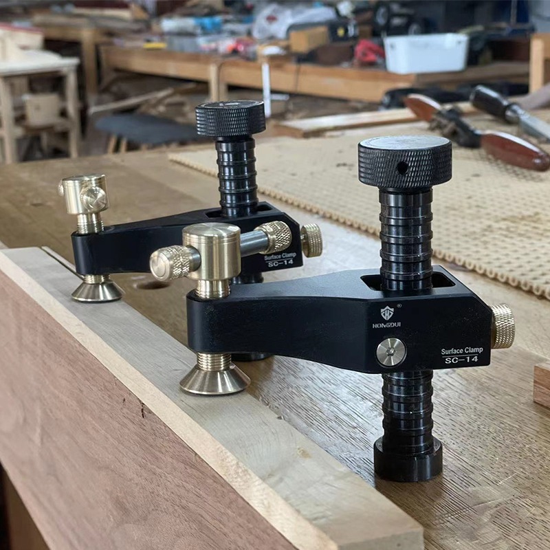 Woodworking table fixing clip hole hole clip table fixing clip auxiliary full functional omnidirectional clip