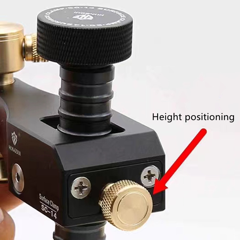 Woodworking table fixing clip hole hole clip table fixing clip auxiliary full functional omnidirectional clip