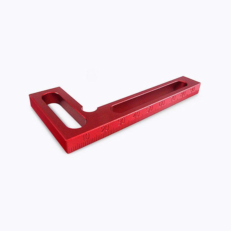 Tianli Right Angle Positioning Measuring Ruler Aluminium Alloy Woodworki