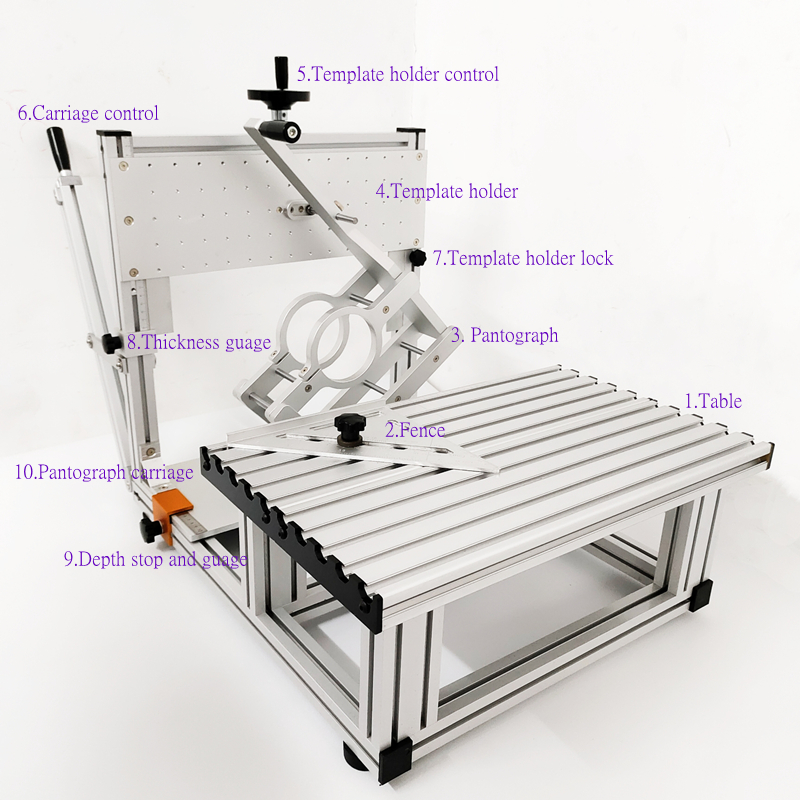 Tianli Tenon Jig Domino Jig&Joiner 3 axis Router Mortise