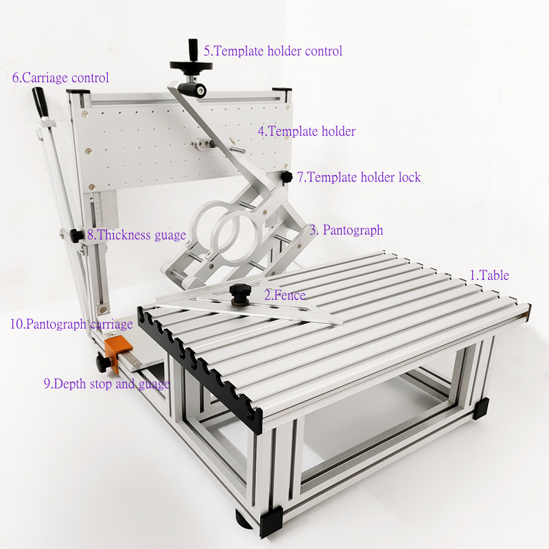 Tianli Tenon Jig Domino Jig&Joiner 3 axis Router Mortise