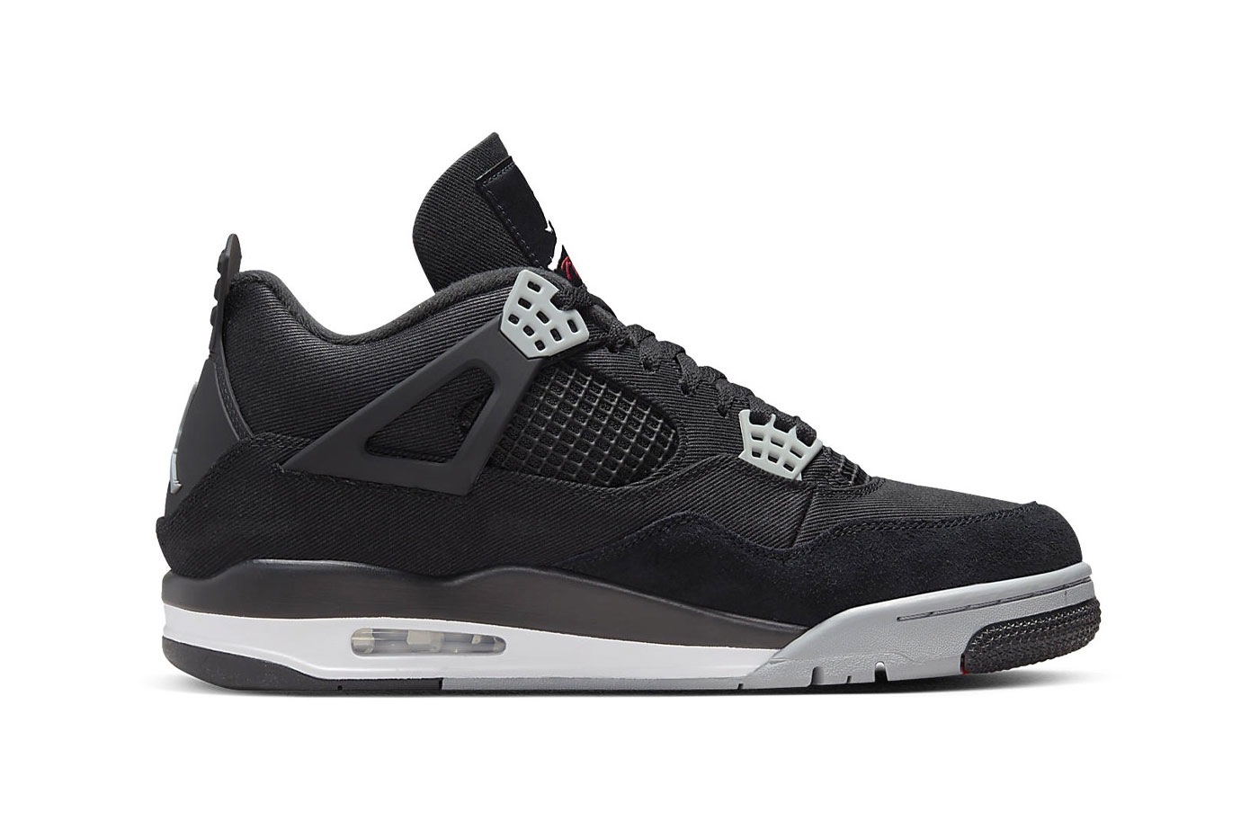 Air Jordan 4 Black Canvas