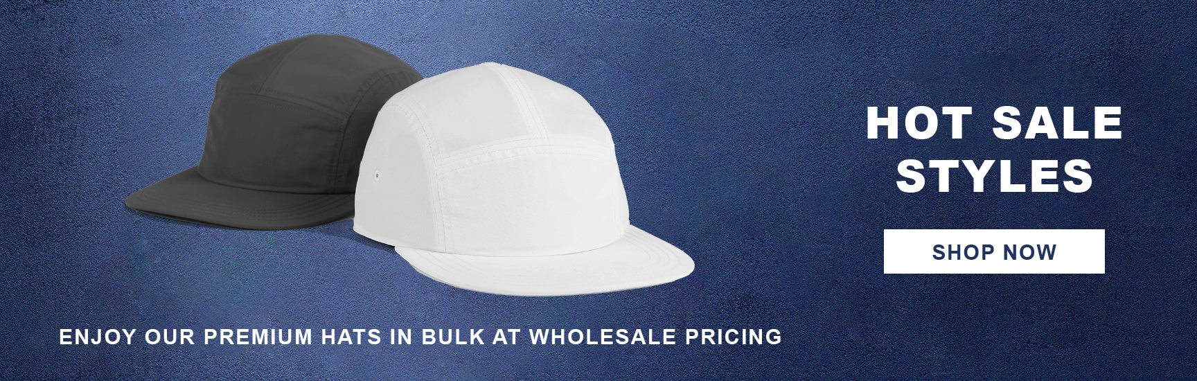 wholesale blank camper hats bulk