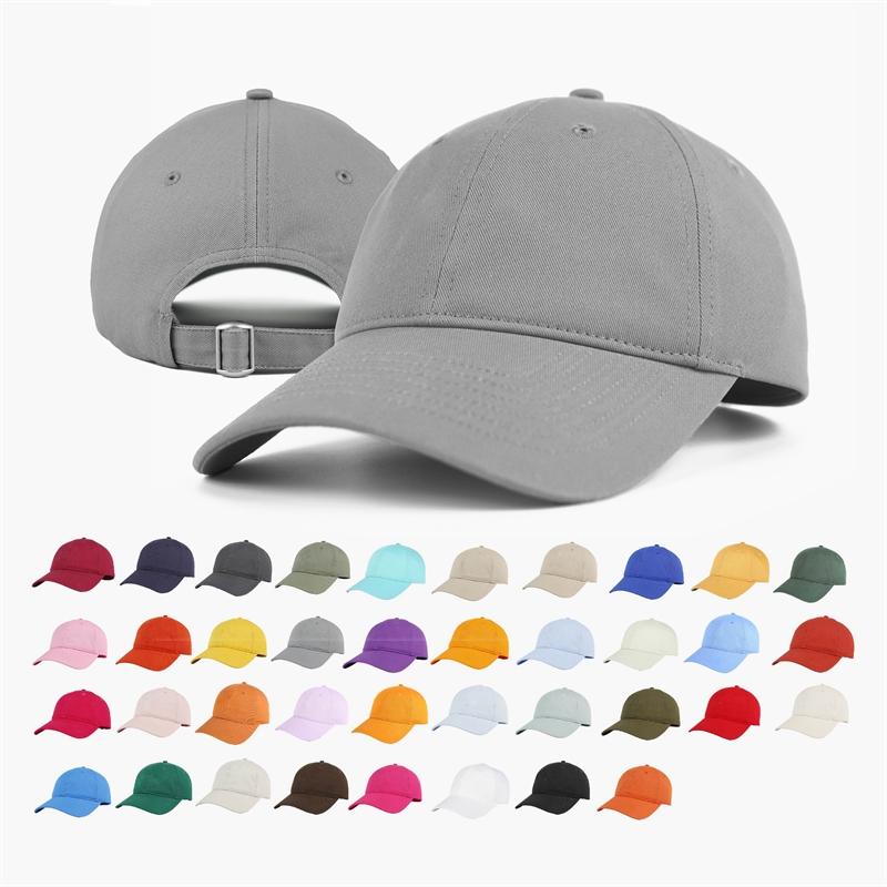 Wholesale Blank Classic Cotton Twill Unisex Dad Hat (38colors) - 6022