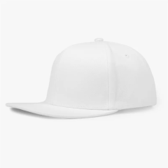 Wholesale Blank & Custom 6 Panel Flat Bill Snapback Hat Bulk