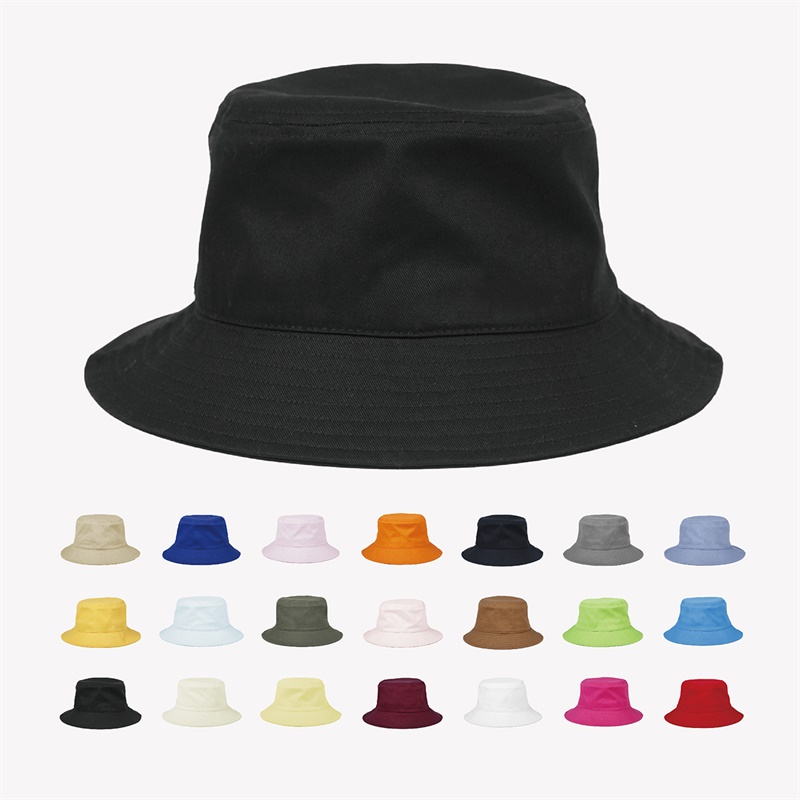 114 - Wholesale Wide Brim Cotton Bucket Hat