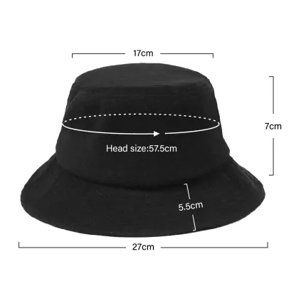 Blank Terry Cloth Bucket Hat