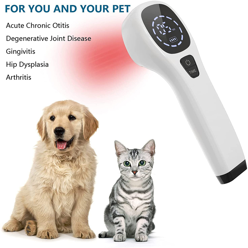 KTS Handheld Cold Laser Therapy for Dogs Red Light Therapy for Pets