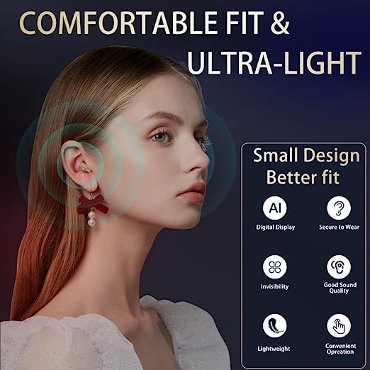 Rechargeable Hearing Aids Invisible 2-Channel Hearing Amplifier -KTS HEALTHCARE