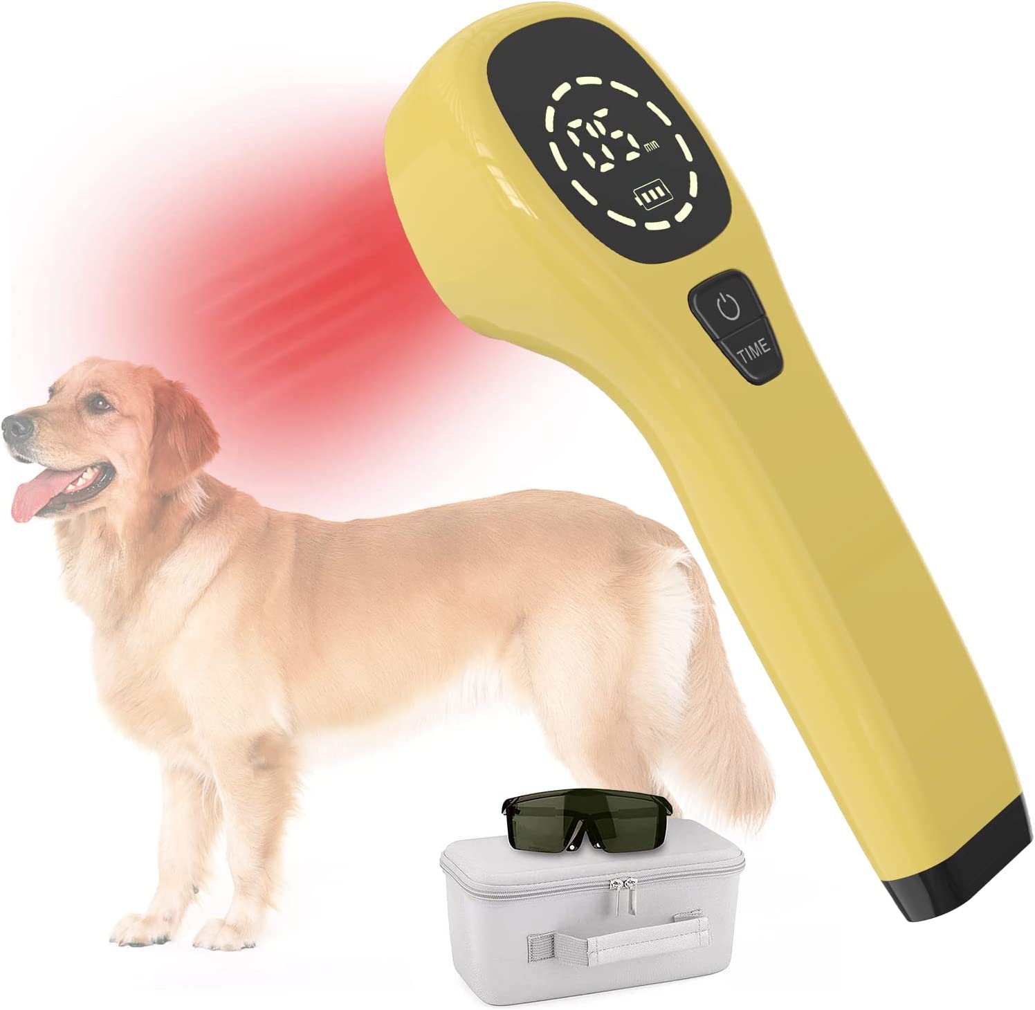 KTS Handheld Cold Laser Therapy for Dogs Red Light Therapy for Pets