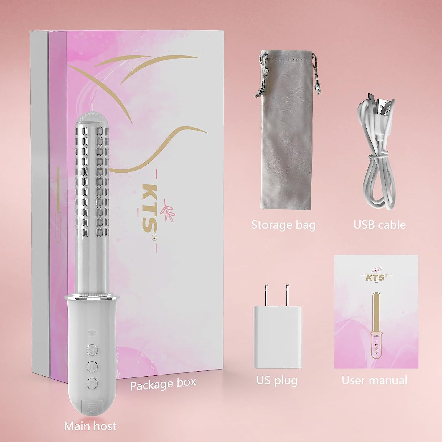 KTS Vaginal Rejuvenation Laser Wand for Gynecological Care and Vaginal Tightening Wand (2023 Upgraded)-KTS HEALTHCARE