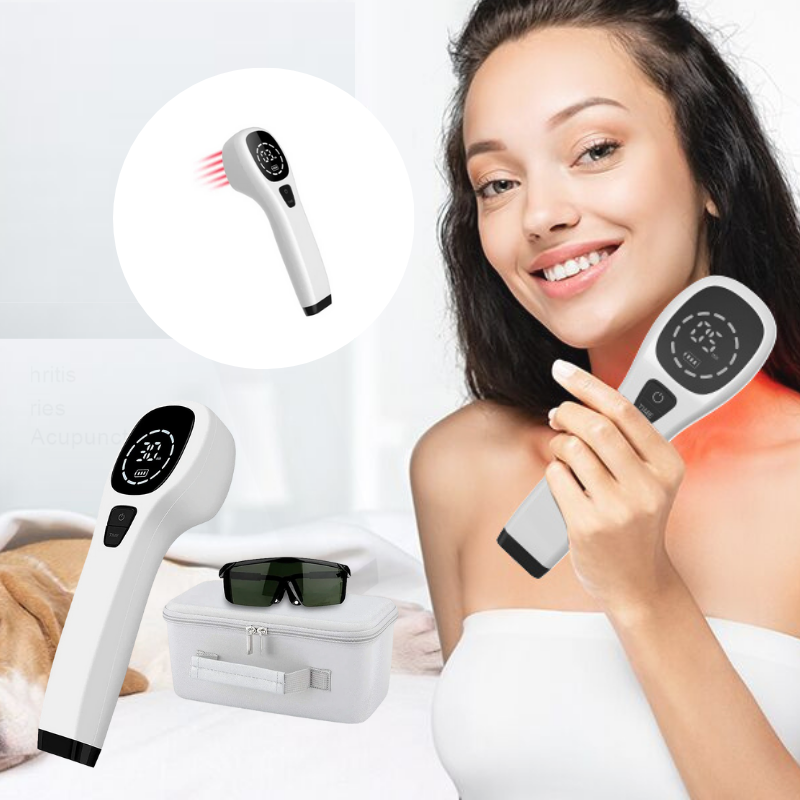 KTS Handheld Laser Therapy Device 4x808nm and 12x650nm-KTS HEALTHCARE